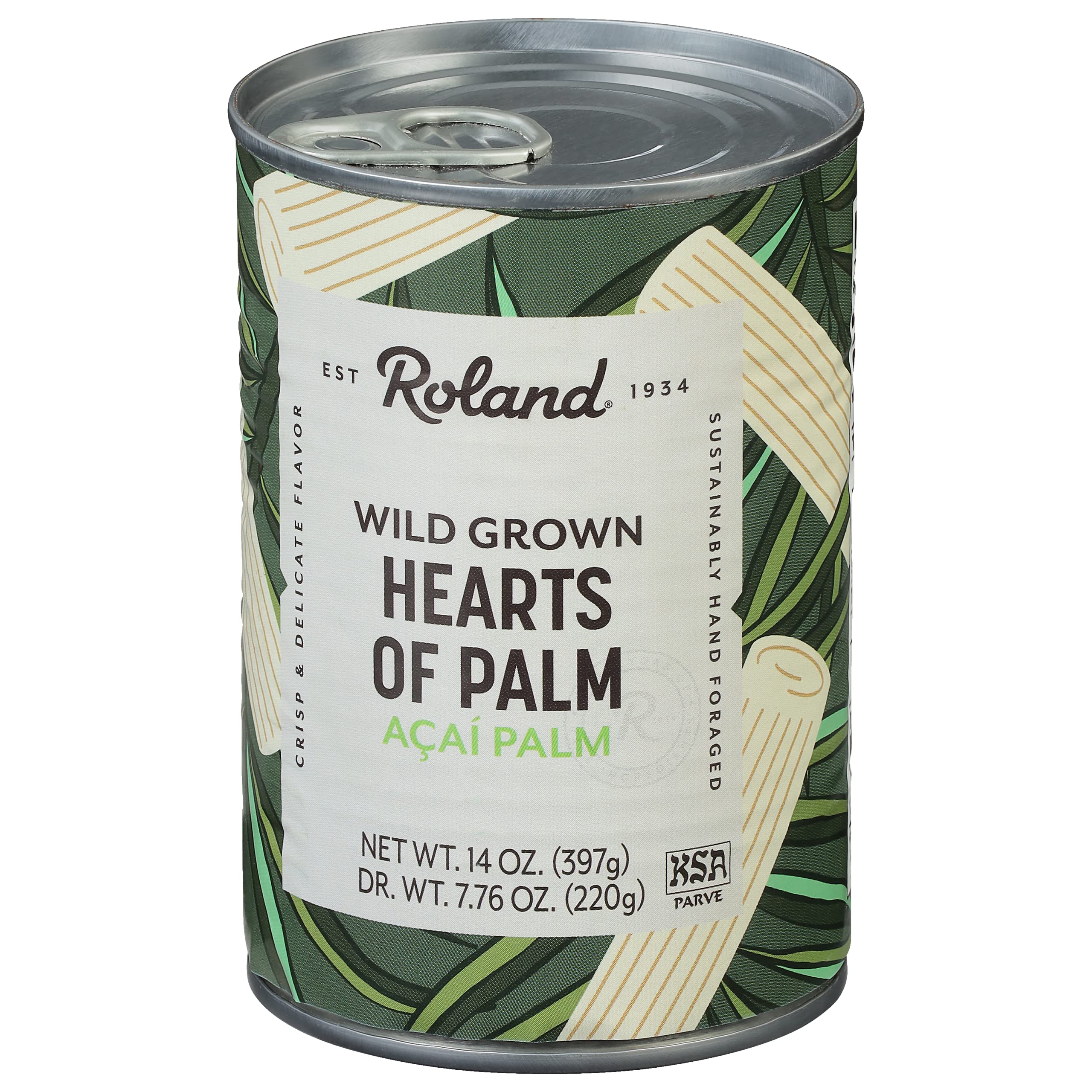 Amazon.com: Roland Foods Canned Premium Hearts of Palm, 14 Ounce